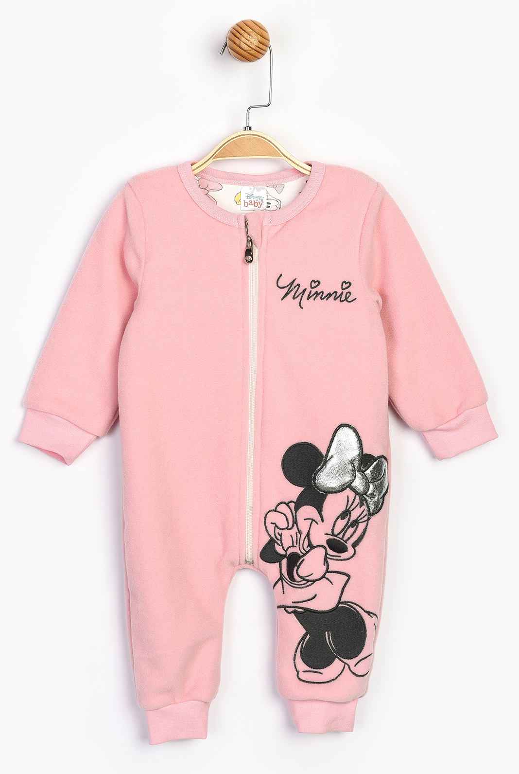 Акція на Теплый человечек Disney Minnie Mouse MN16090 74-80 см Розовый (8691109824585) від Rozetka UA