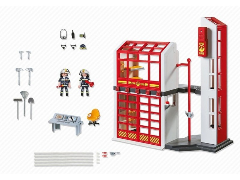 

Конструктор Playmobil Пожарная станция с сигнализацией (5361)