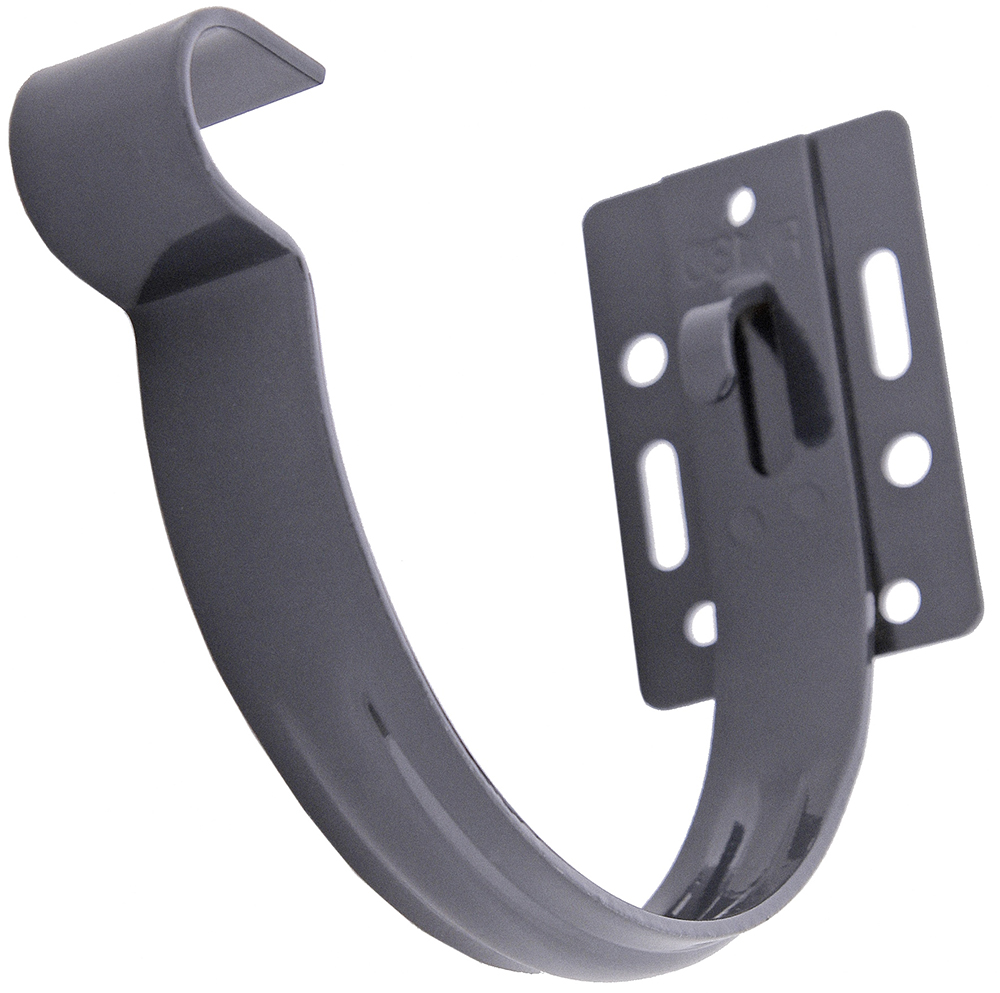 Кронштейн желоба Profil металлический малый 130 Графитовый ...