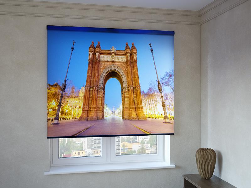 

Рулонные фотошторы Print-Market с фотопечатью арка в Варшаве (3518)