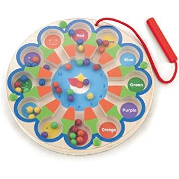 

Бизиборд Viga Toys Магнитный лабиринт Часы 59980