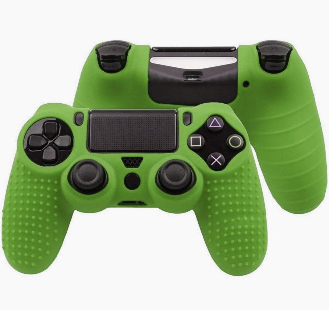 

Силиконовый чехол Game Teh X Geeg для PS4 Зеленый dualshock 4(Арт. 10430)