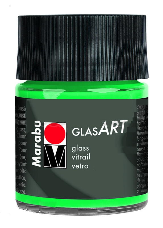 

Краска витражная Marabu Glas Art на основе раств. холодной фиксации темно-зеленый 50мл (4007751006998)