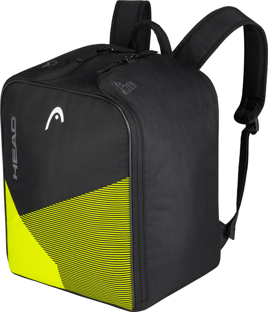 

Рюкзак для ботинок HEAD Boot Backpack 383080 Черный с желтым (724794256404)