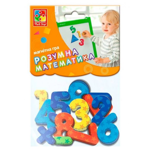 

Магнитная игра "Цифры и математические знаки" VT5900-01