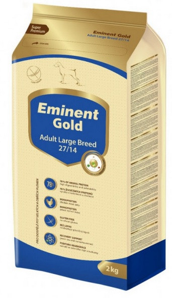 

Сухой корм Eminent Gold Adult Large Breed для взрослых собак крупных и гигантских пород - 2 кг