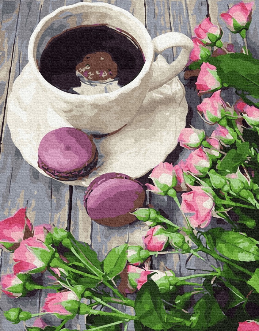 

Картина по номерам "Кофе со вкусом весны" Brushme 40х50 см 000139203