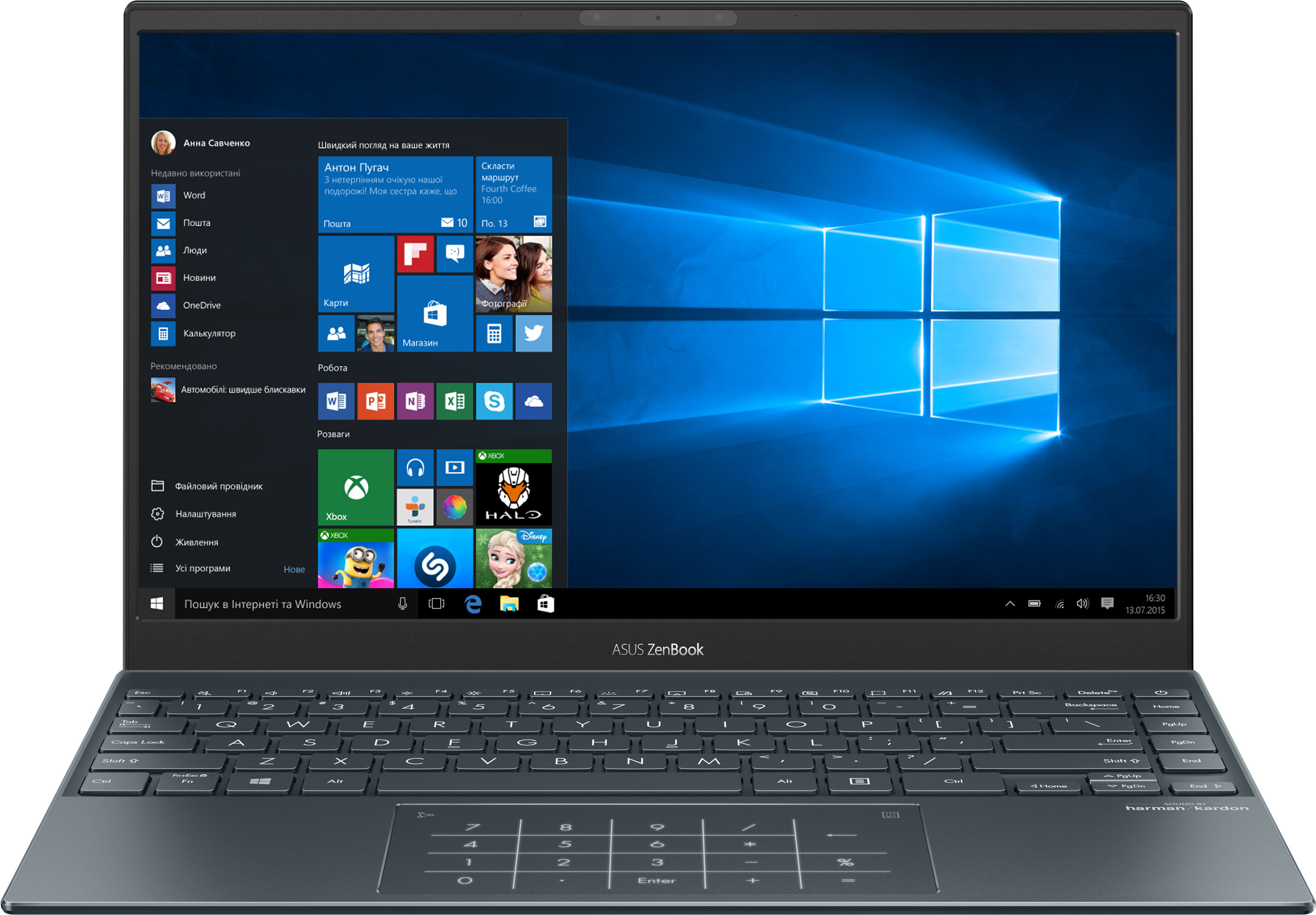 

Ноутбук Asus ZenBook 13 UX325JA-AH182T (90NB0QY1-M03450) Pine Grey