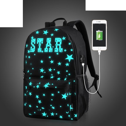 

Городской рюкзак Senkey & Style Star с USB светящийся в темноте