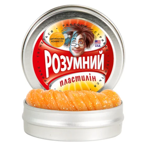 

Жвачка для рук Crazy Aarons Thinking Putty Цитрусовое конфетти, 80 гр