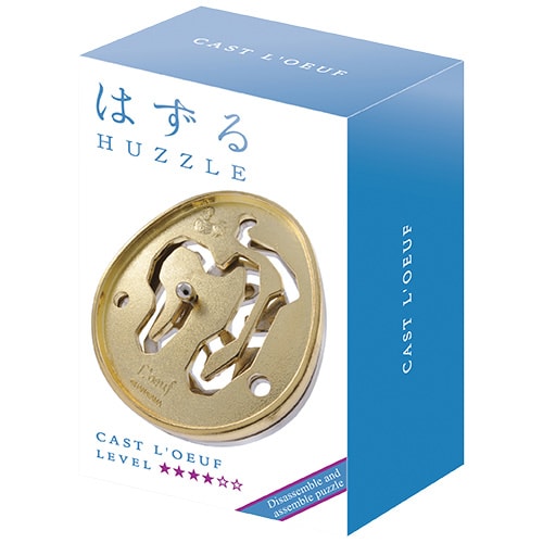 

Металлическая головоломка Hanayama Яйцо “Huzzle L’Oeuf” 4*