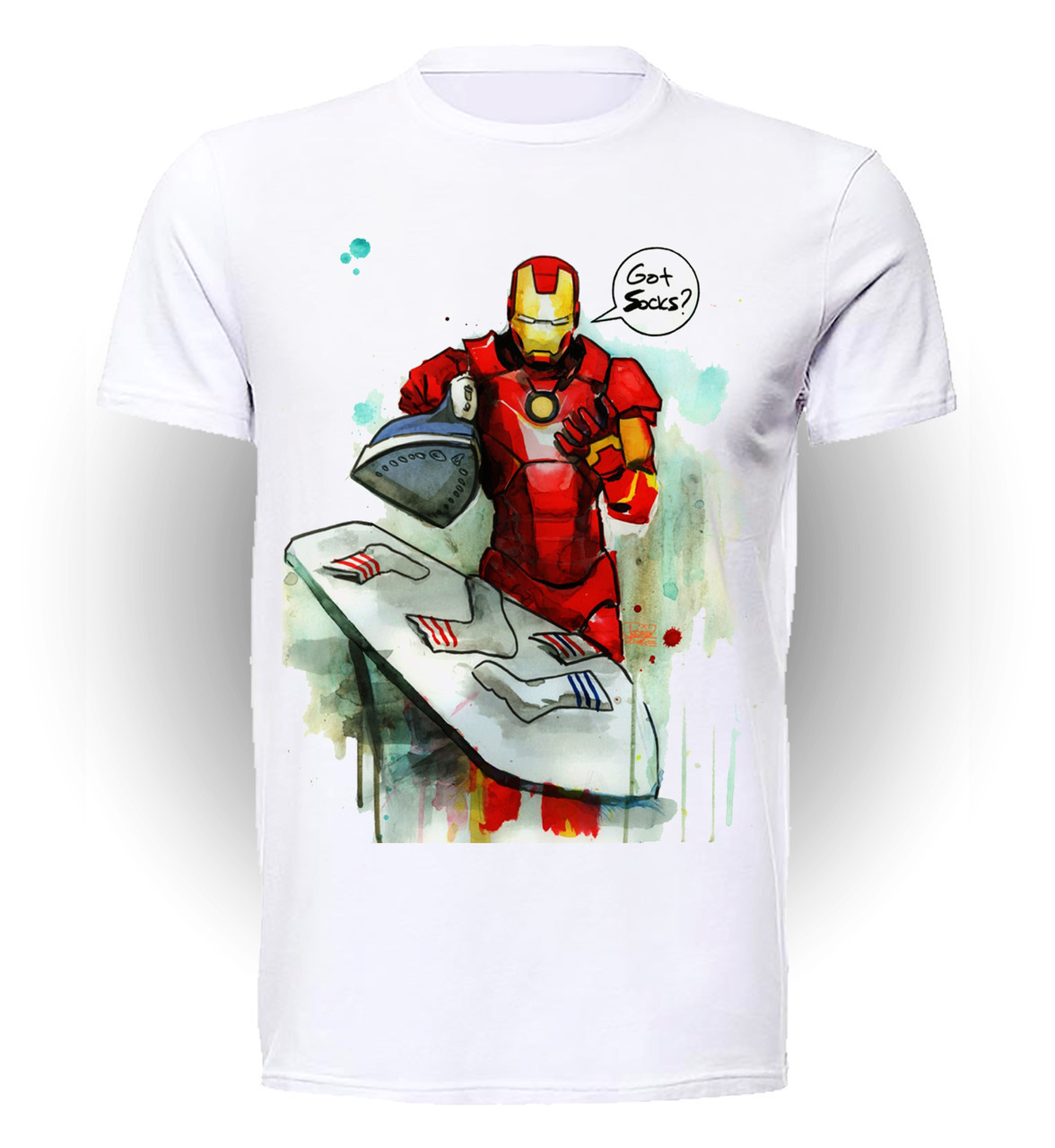 

Футболка GeekLand Железный Человек Iron Man socks art IM.01.032 (FU21IM.01.032/boy-176)