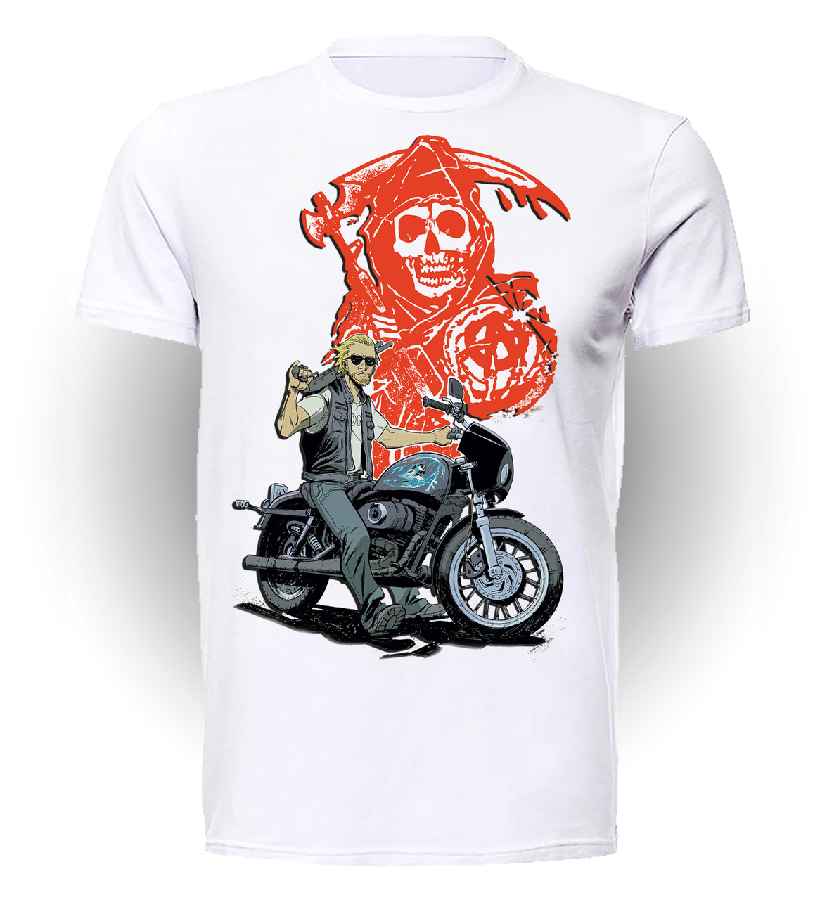 

Футболка GeekLand Сыны Анархии Sons of Anarchy harley SA.01.009 (FU21SA.01.009/boy-140)