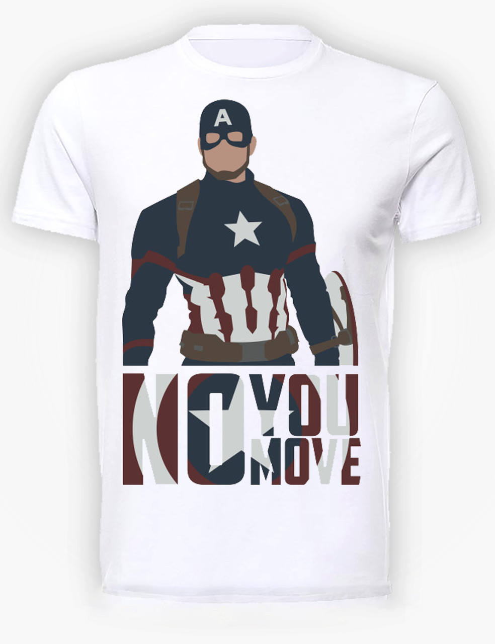 

Футболка GeekLand Капитан Америка Captain America no move CA.01.088 (FU21CA.01.088/boy-164)