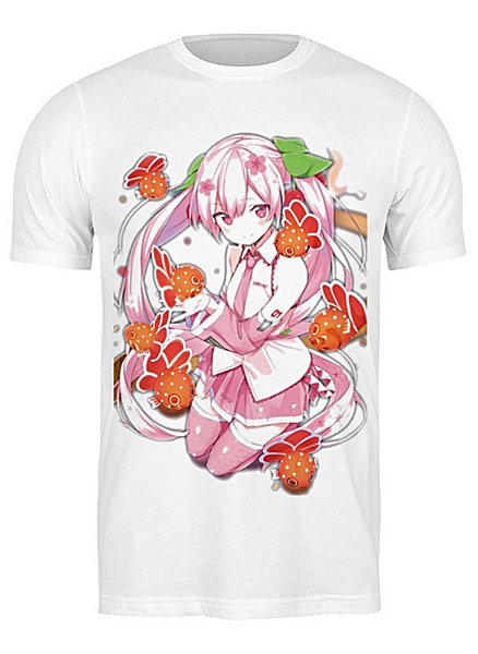 

Футболка GeekLand Вокалоиды Vocaloid Hatsune Miku Хацунэ Мику Сакара VC 01.01 (FU21VC 01.06/boy-128)