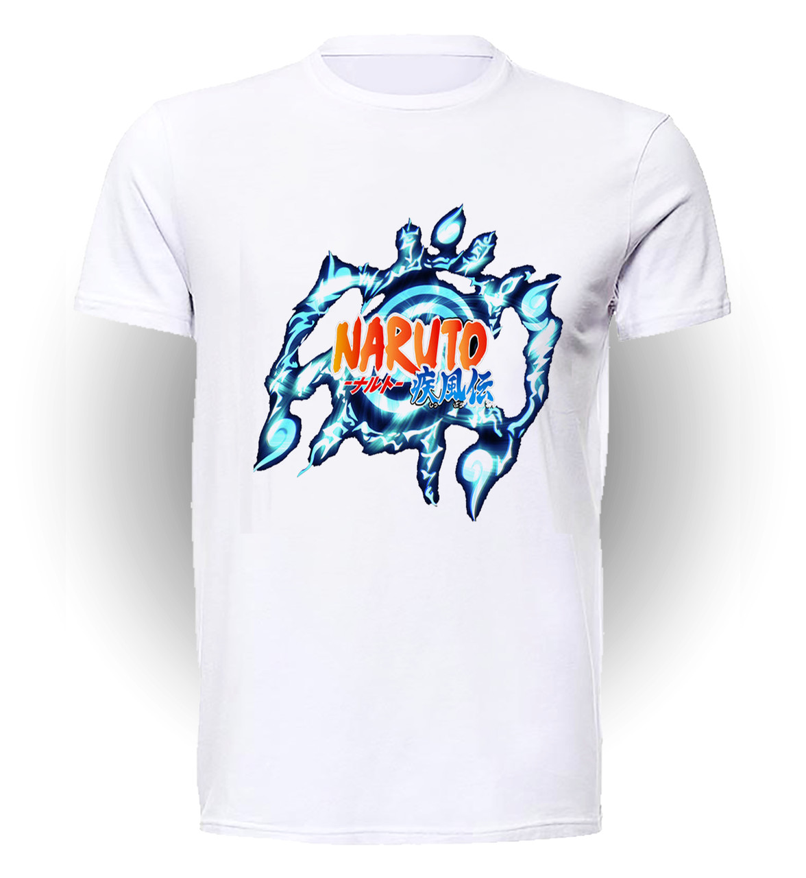 

Футболка GeekLand Наруто Naruto logo blue art NR.01.051 (FU21NR.01.051/boy-122)