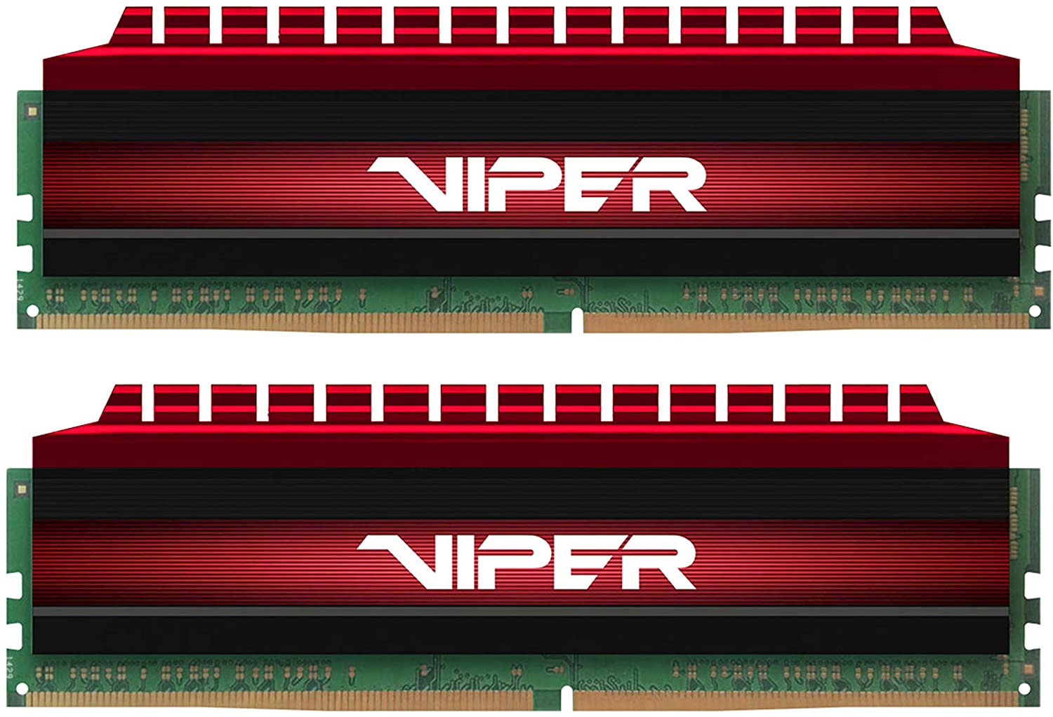 

Оперативна пам'ять Patriot Viper DDR4 V4 16GB CL16 (Kit of 2x16384) DIMM Black/Red 2 (PV432G300C6K)