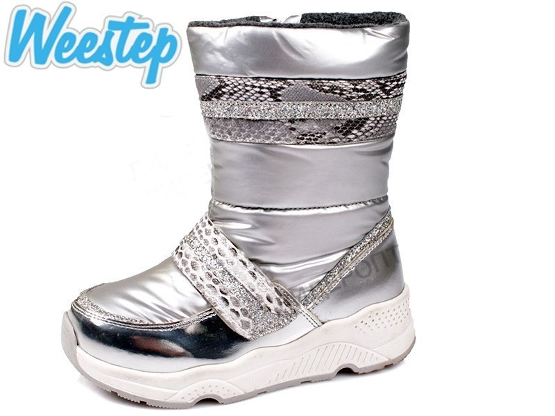 

Детские дутики Weestep р. 27 стелька 17 см зимние дутые сапоги для девочки