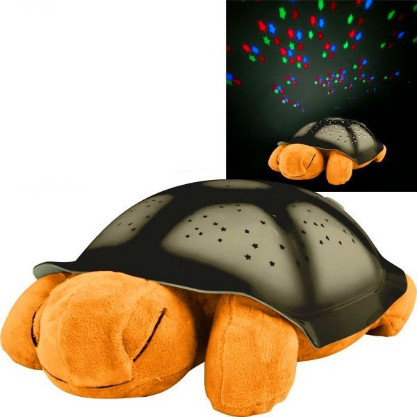 

Ночник звездное небо в спальню DO-BE Turtle Night Sky в виде игрушки черепаха (3 цвета подсветки)