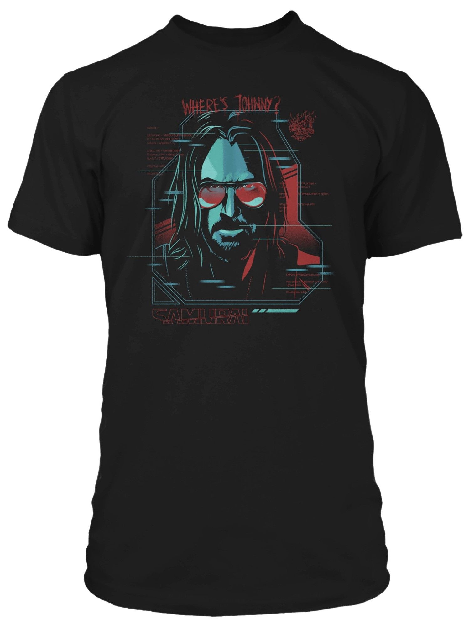 

Футболка JINX Cyberpunk 2077 - Digital Ghost Tee Black, XL