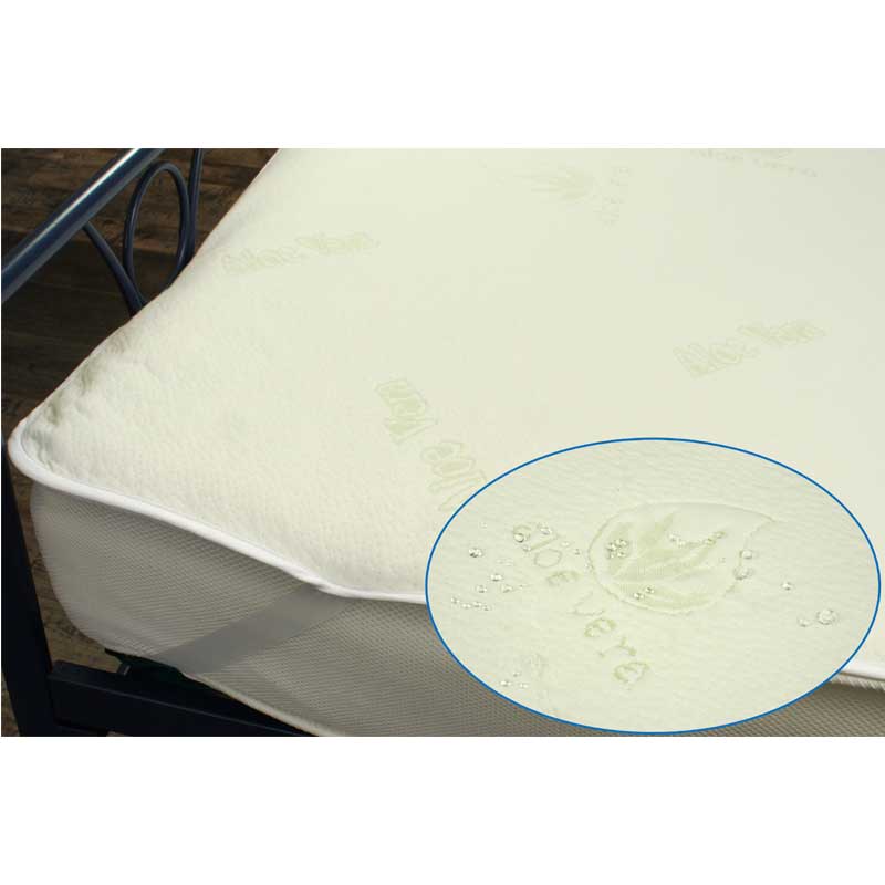 

Наматрасник РУНО 160х190 "Aloe Vera", водонепроницаемый