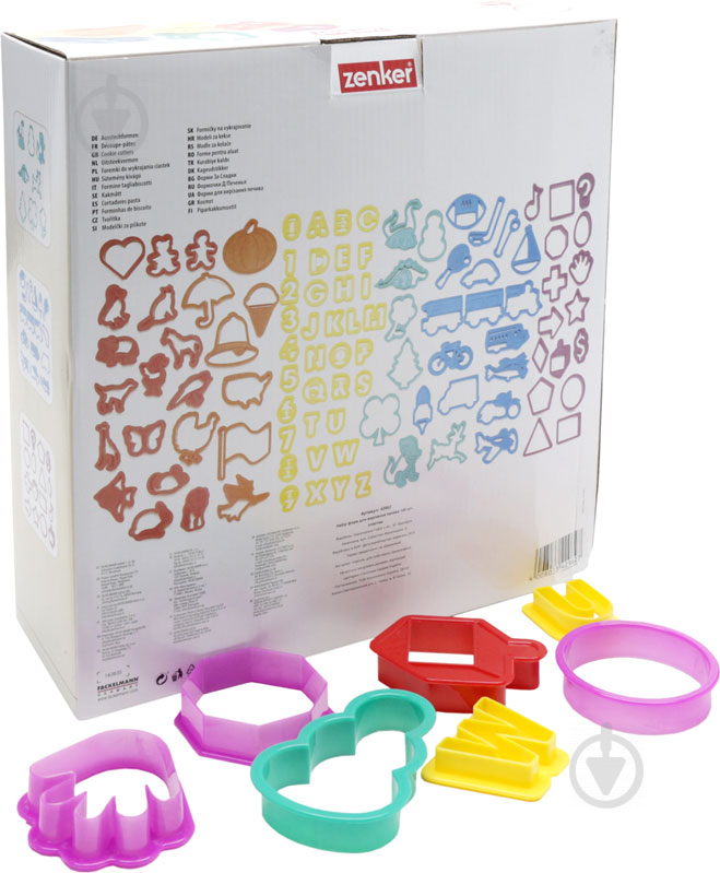 

Формы для вырезания печенья Fackelmann 100шт, пластик