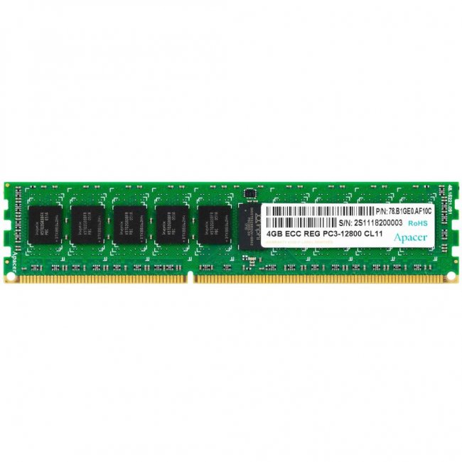 

Модуль памяти для компьютера DDR3 4GB 1600 MHz Apacer (DL.04G2K.KAM)