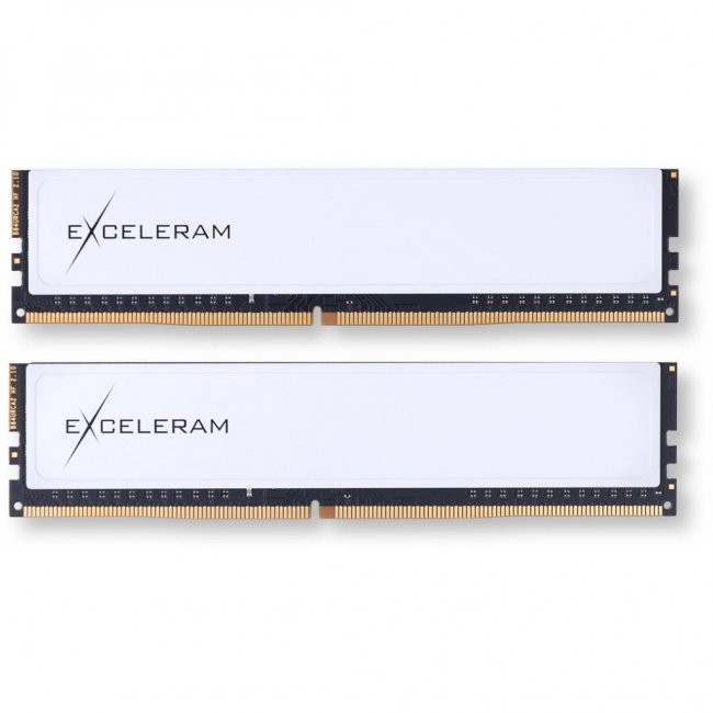 

Модуль памяти для компьютера DDR4 16GB (2x8GB) 2400 MHz Black&White Series eXceleram (EBW416247AD)