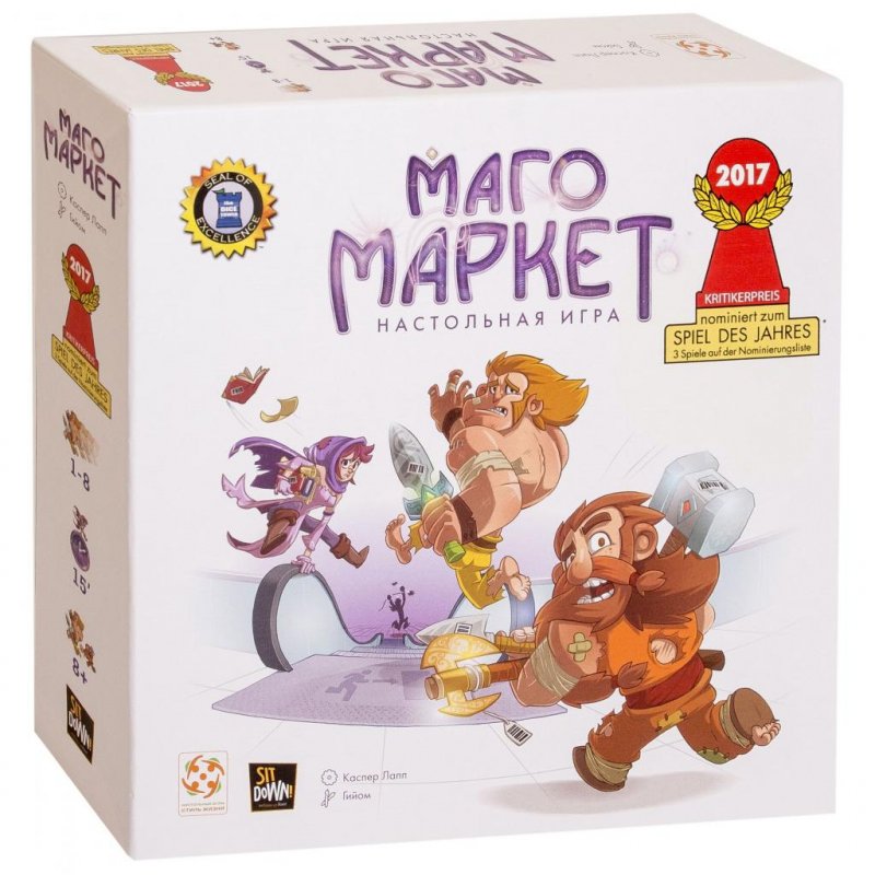 

Настольная игра Стиль жизни МагоМаркет (321382)