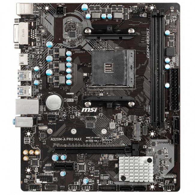 

Материнская плата MSI A320M-A PRO MAX