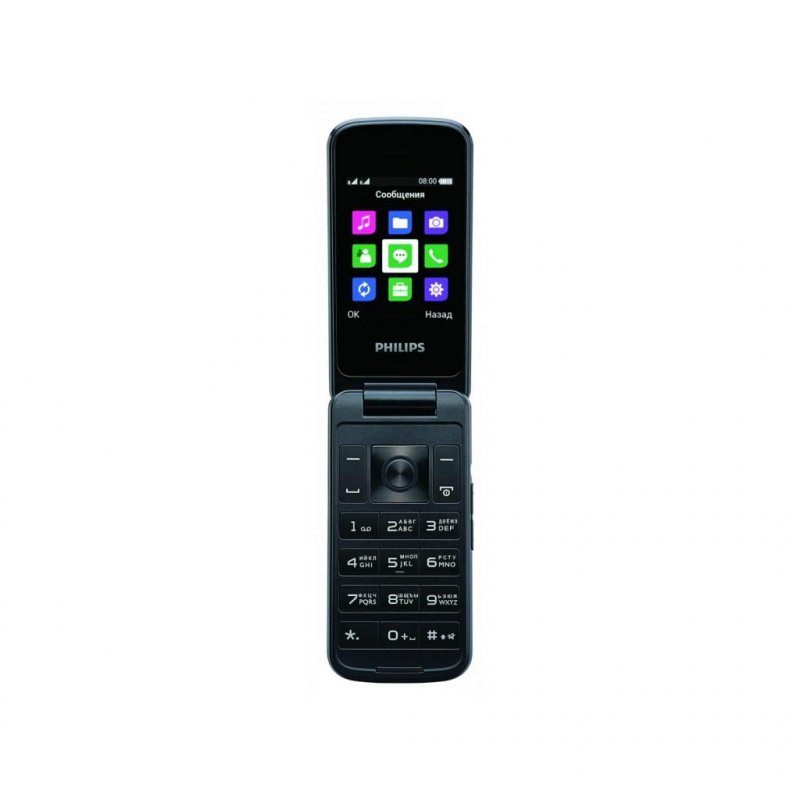 

Мобильный телефон PHILIPS Xenium E255 Blue