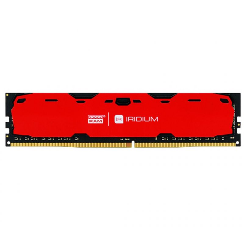 

Модуль памяти для компьютера DDR4 8GB 2400 MHz Iridium Red GOODRAM (IR-R2400D464L15S/8G)