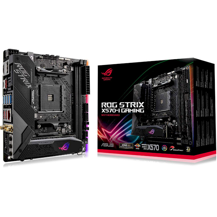 

Материнская плата ASUS ROG STRIX X570-I GAMING