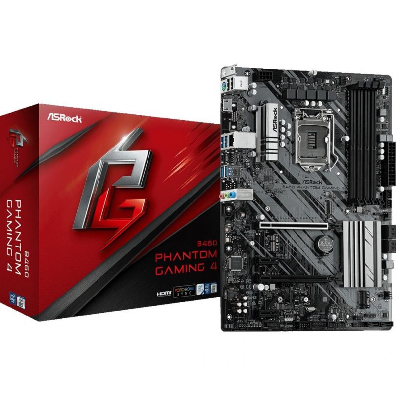 

Материнская плата ASRock B460 PHANTOM GAMING 4