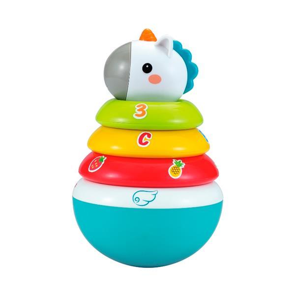 

Пирамидка-неваляшка Hola Toys Единорог 3136