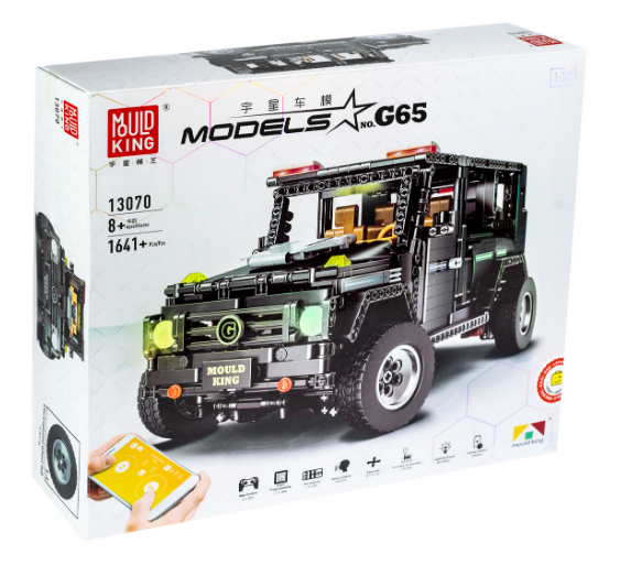 

Радиоуправляемый конструктор Мерседес-Бенц Гелендваген G500 AMG Mould King 13070