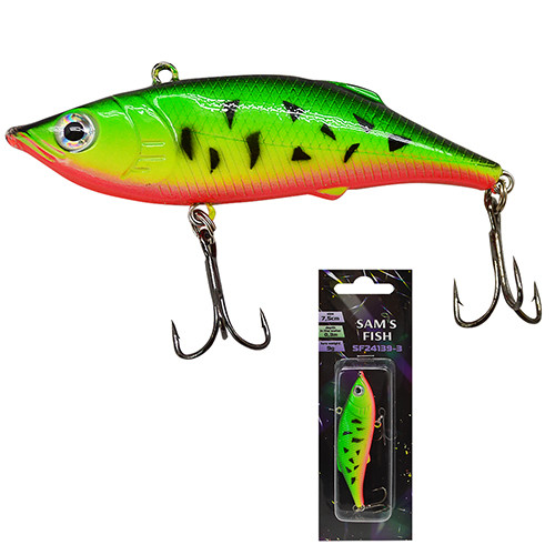 

Воблер Sams Fish SF24139-3 75 мм 9 г 0.3 м упаковка 10 шт