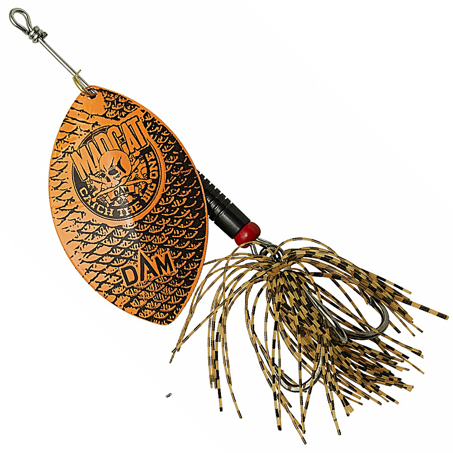 

Блесна на сома DAM Madcat Big Blade Spinner 55 г тройник № 3/0 Goldfish
