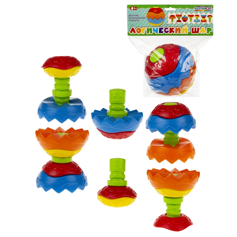 

Логический шар Colorplast 150 мм 1-078