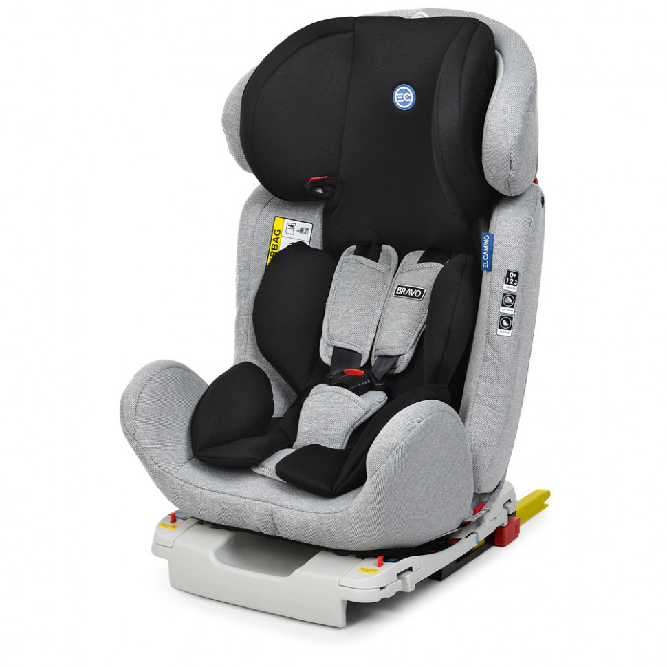 

Автокресло детское El Camino BRAVO ISOFI ME 1041(Gray Black)