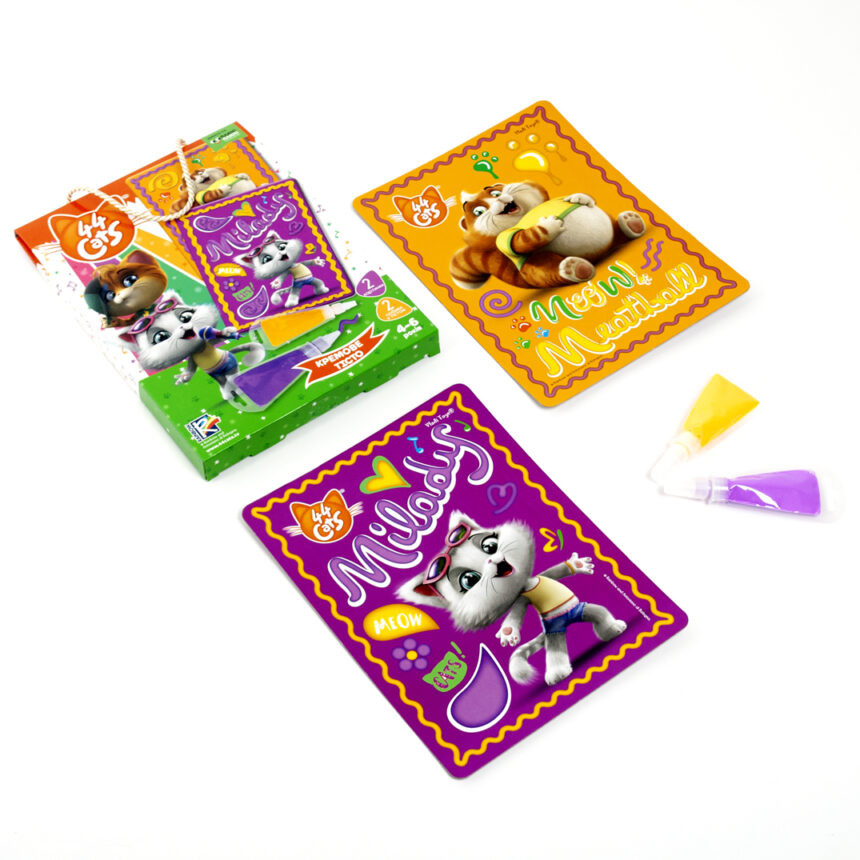 

Набор для творчества Vladi Toys «Кремовое тесто. 44 Котёнка» (укр) VT4433-02