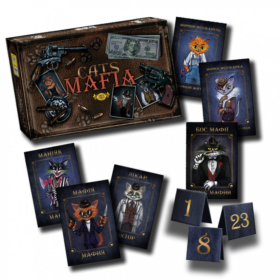 

Настольная игра Мастер "MAFIA. Cats" MKE0511