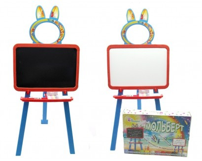 

Доска для рисования DOLONI TOYS магнитная Оранжево-голубая 013777/7