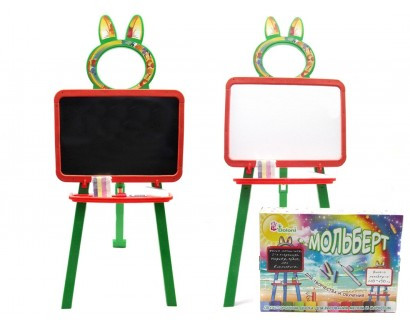 

Доска для рисования DOLONI TOYS магнитная Оранжево-зелёная 013777/3