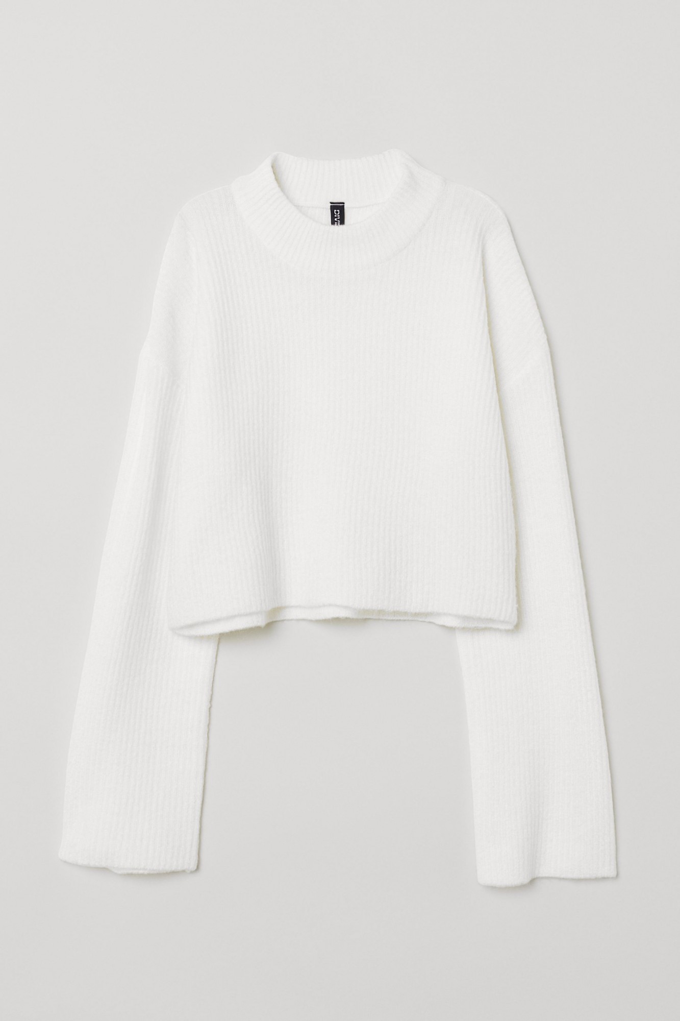 

Джемпер оверсайз H&M S белый 5741128wt