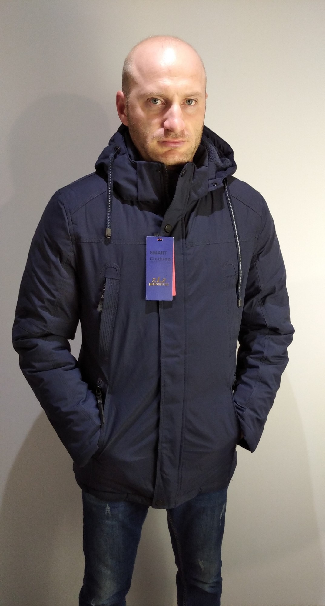 

Мужская зимняя куртка ZLZ B-156 blue 52