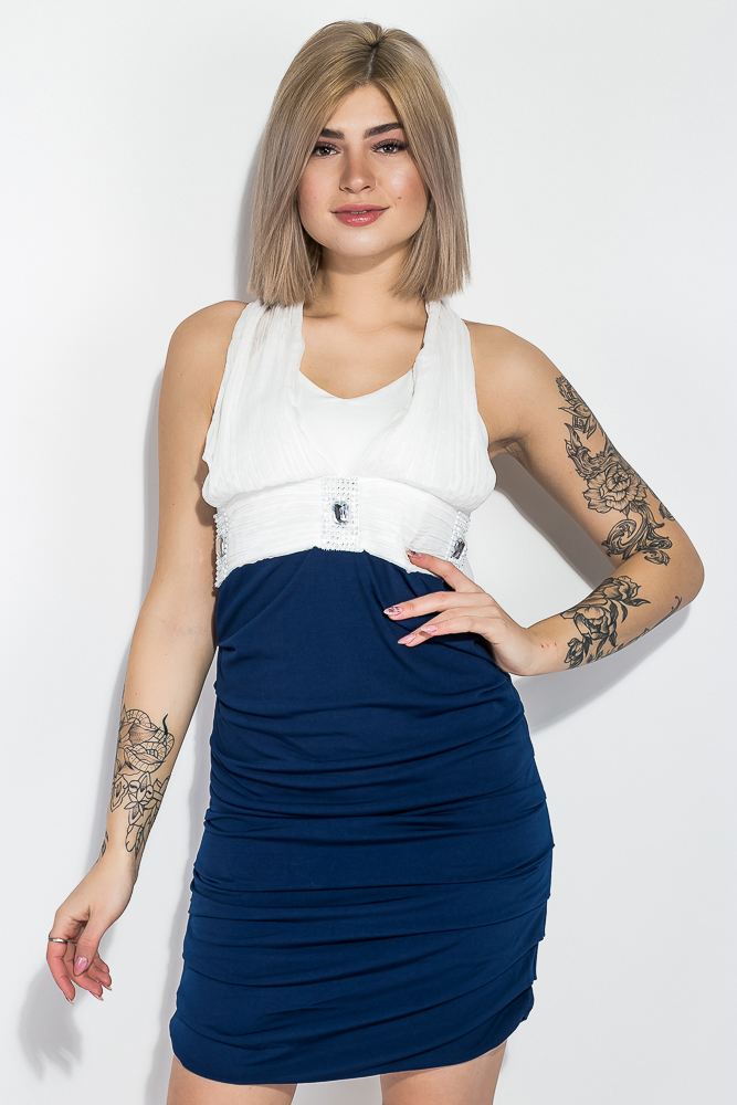 

Вечернее платье 81P0130 (Сине-молочный) T&M XS Размер цвет Сине-молочный