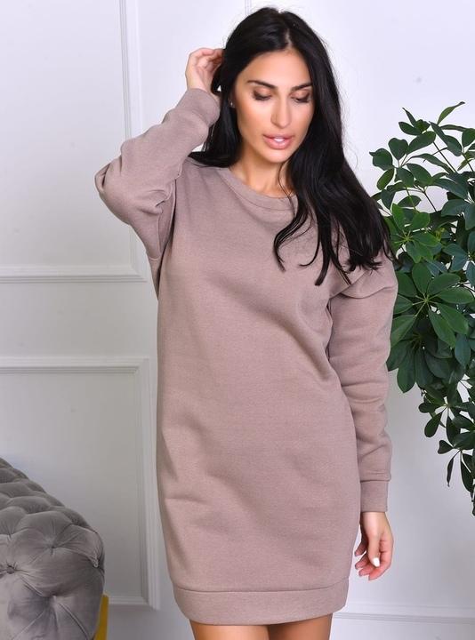 

Платье G&M k-73552 44 Размер цвет бежевый