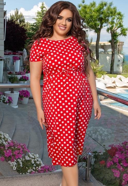 

Платье G&M k-68573 - Размер цвет красный, Платье G&M k-68573 52-54 Размер цвет красный