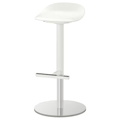 

Барный стул IKEA (ИКЕА) JANINGE 76 см Белый 702.460.89